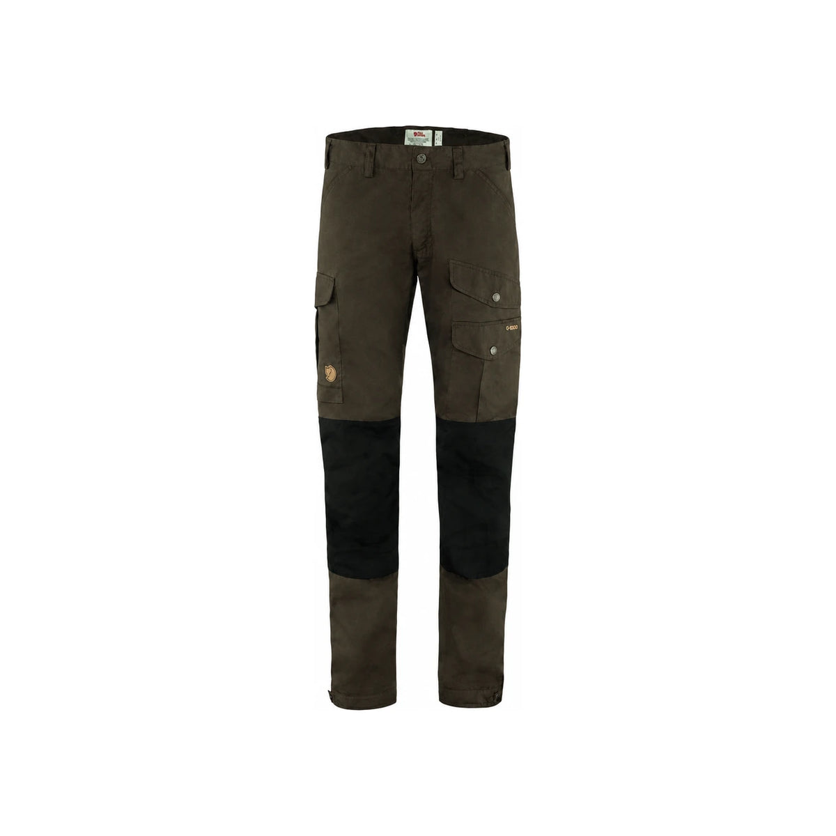Fjallraven Straight Classic Pants Dark Olive Black Men’s 87177633550
