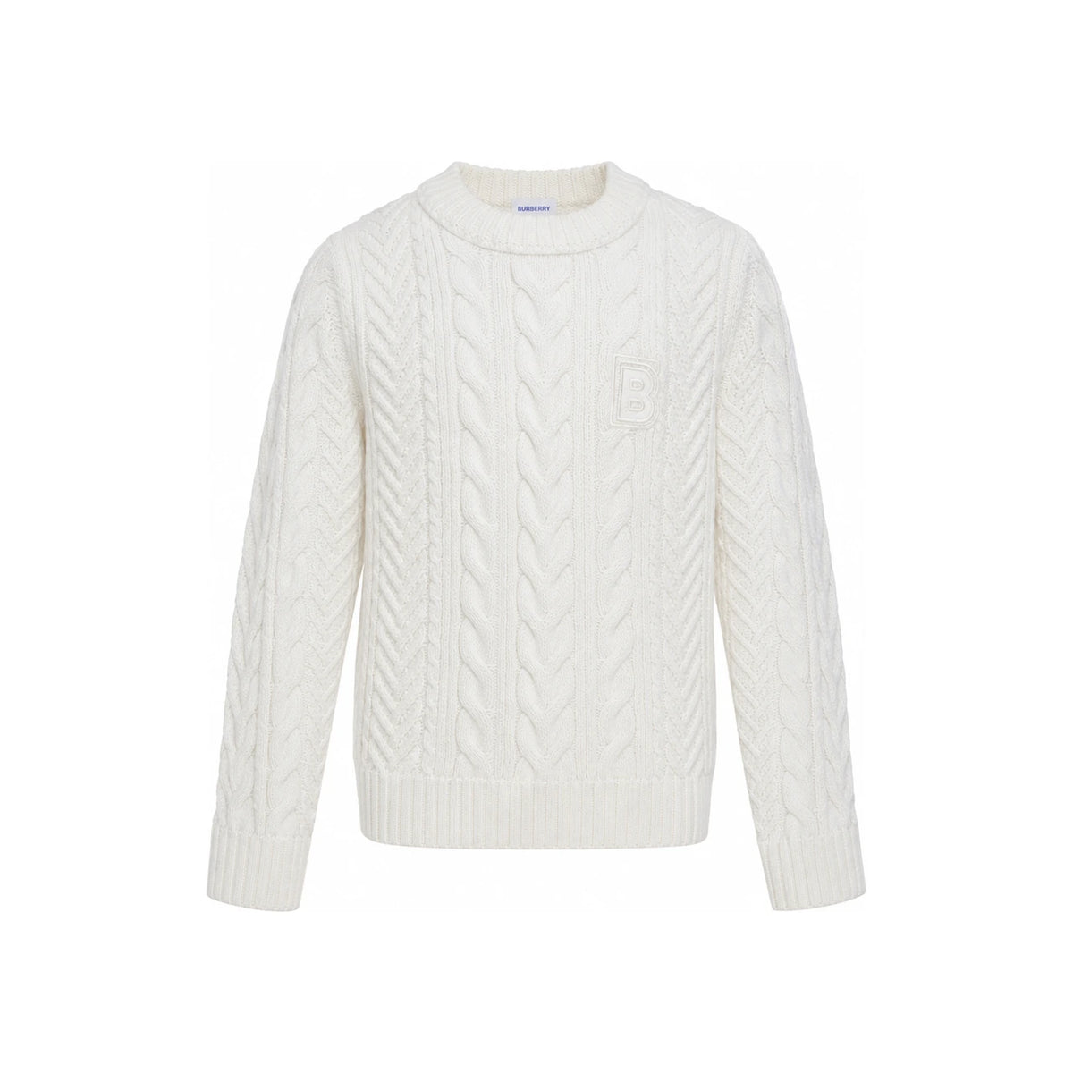 BURBERRY Checkered Pocket Cotton T-Shirt 8103971