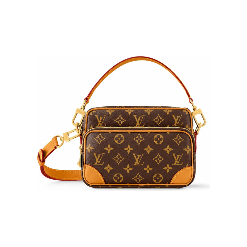 Louis Vuitton Nil Shoulder Bag Crossbody Bag Black Leather