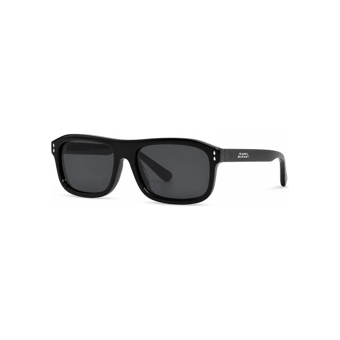 Isabel Marant Black Square Acetate Sunglasses Unisex IM0110S 807IR