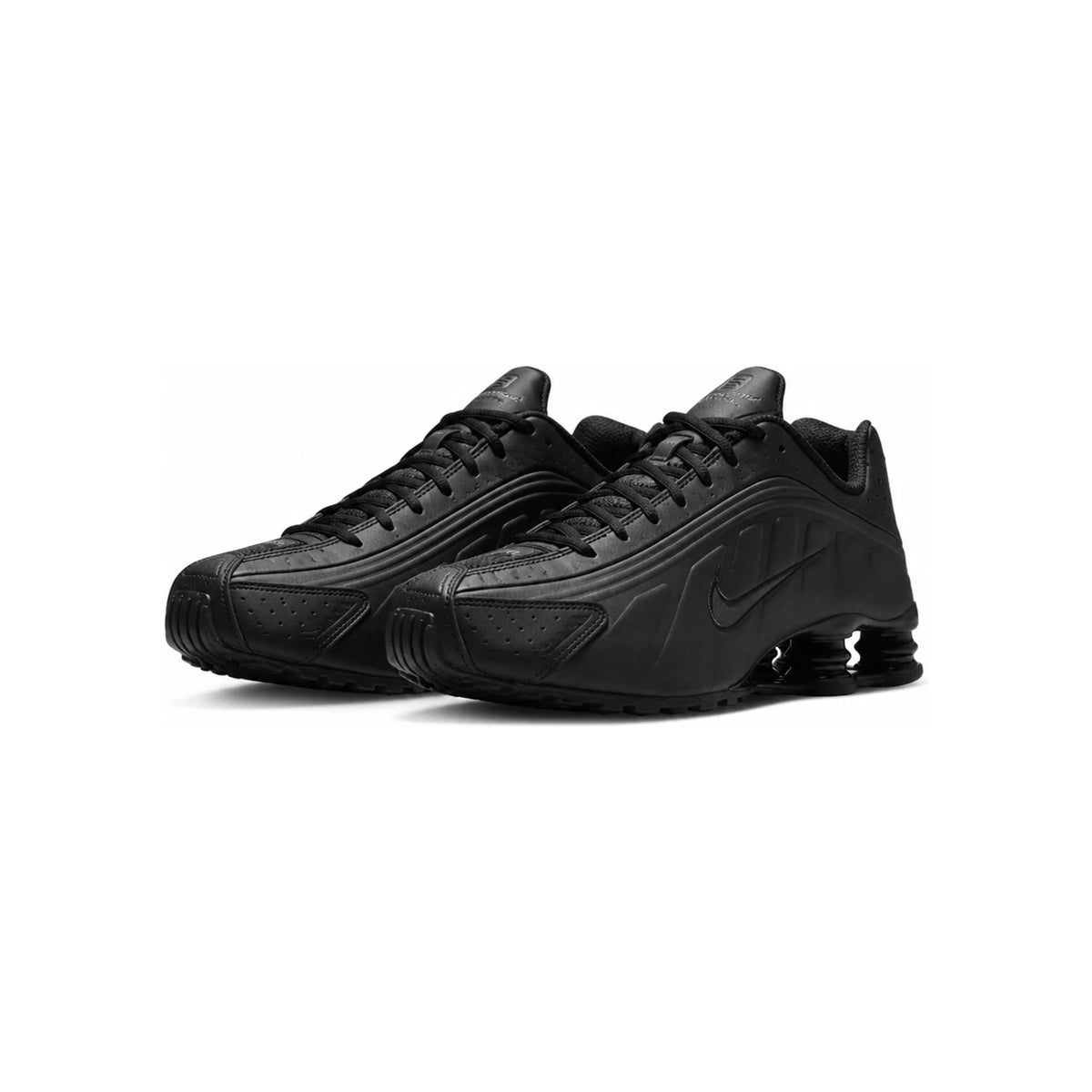 Nike Shox R4 Black Bright Crimson Low-Top Sneakers HQ1988 001