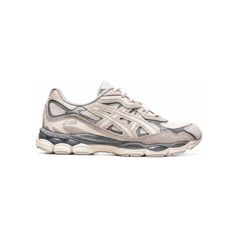 Asics Cream Oyster Gray GEL NYC Low-Top Sneakers