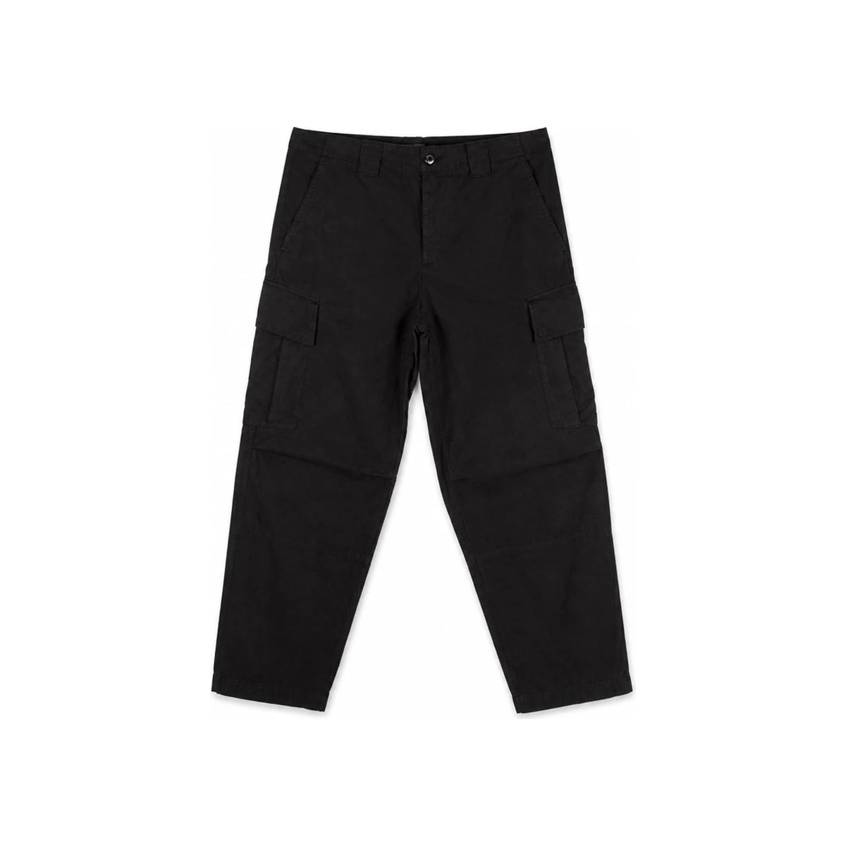 CP Company Lens Badge Cargo Pants Black Men’s Classic Trousers