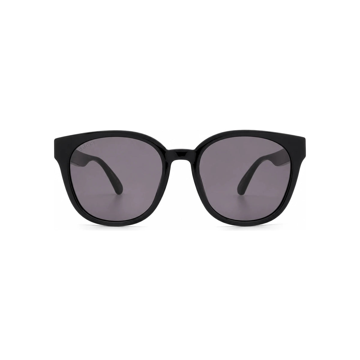 GUCCI Black Acetate Asian Fit Unisex Sunglasses