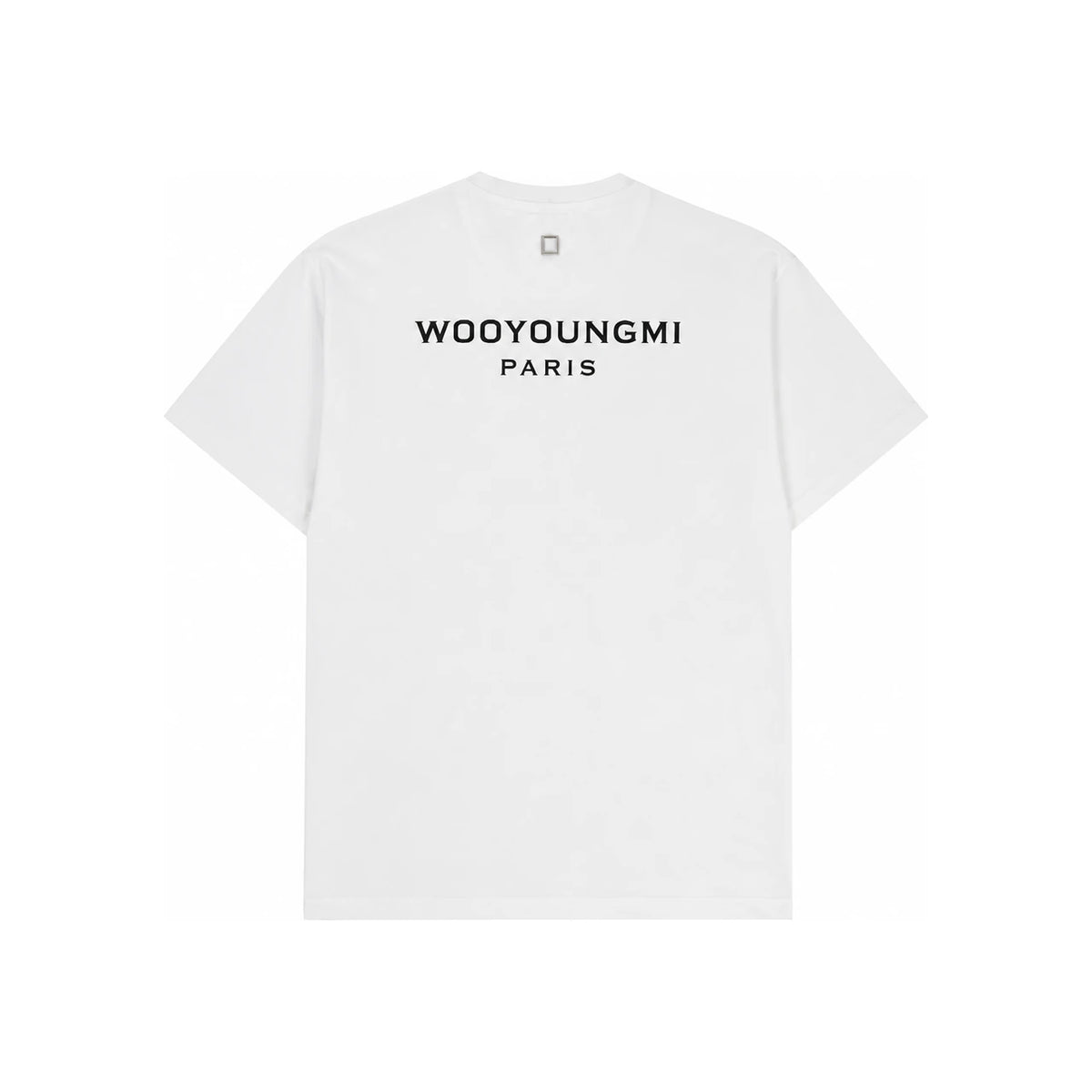 WOOYOUNGMI Cotton Back Logo Short Sleeve T-Shirt