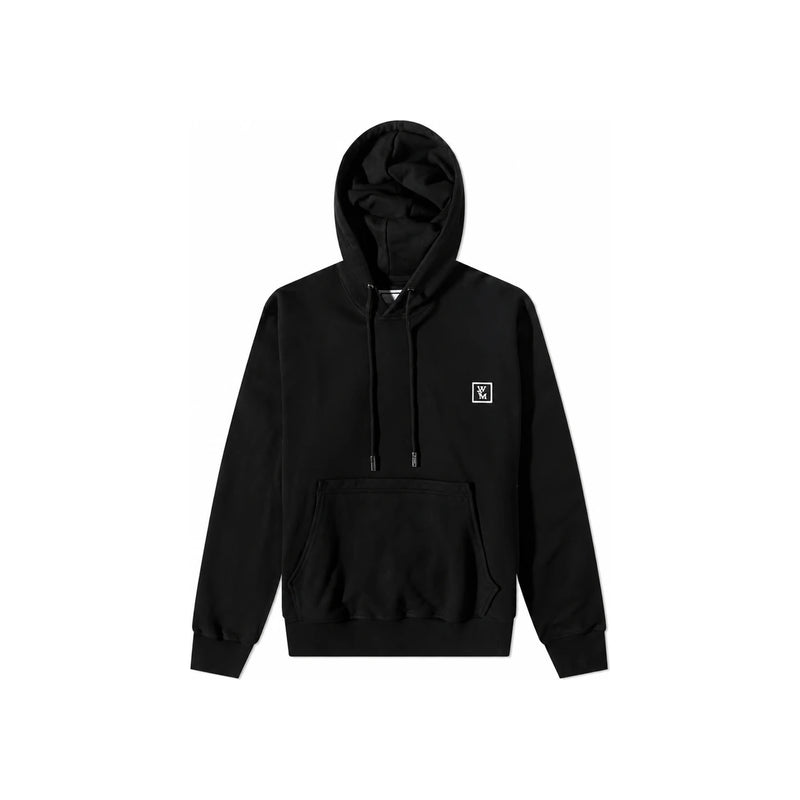 WOOYOUNGMI Black Back Logo Hoodie Women’s Hoodie