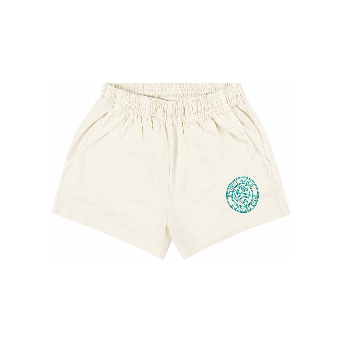 SPORTY&RICH Women’s Cotton Sweat Shorts SH020 S416 CC