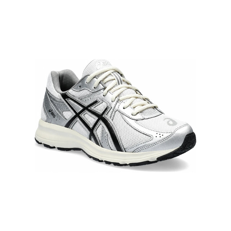 Asics JOG 100 S White Black Silver Low Top Sneakers 1201A967 100