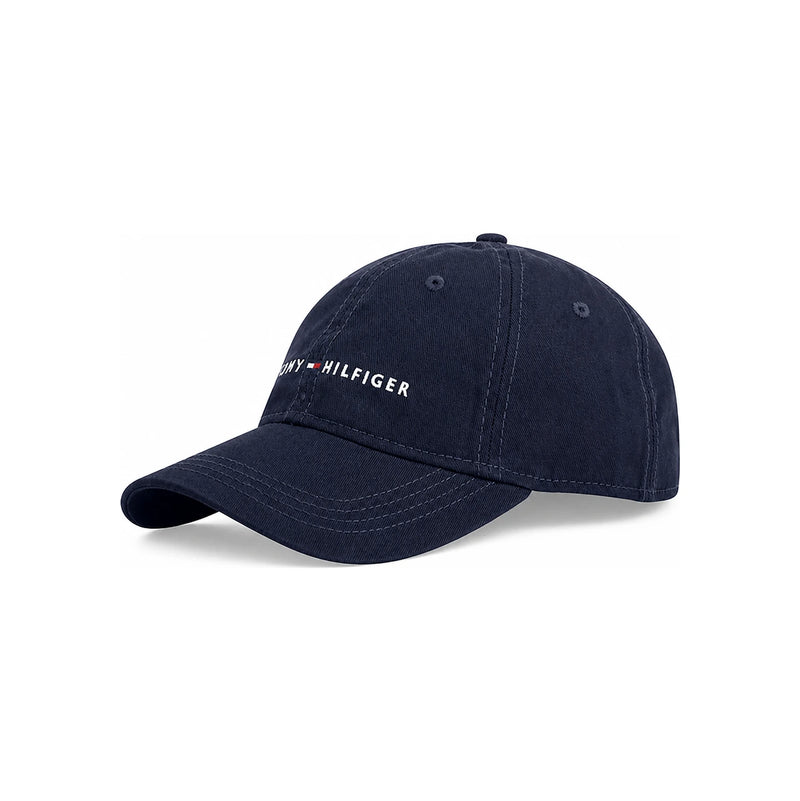 TOMMY HILFIGER Unisex Cotton Baseball Cap Navy