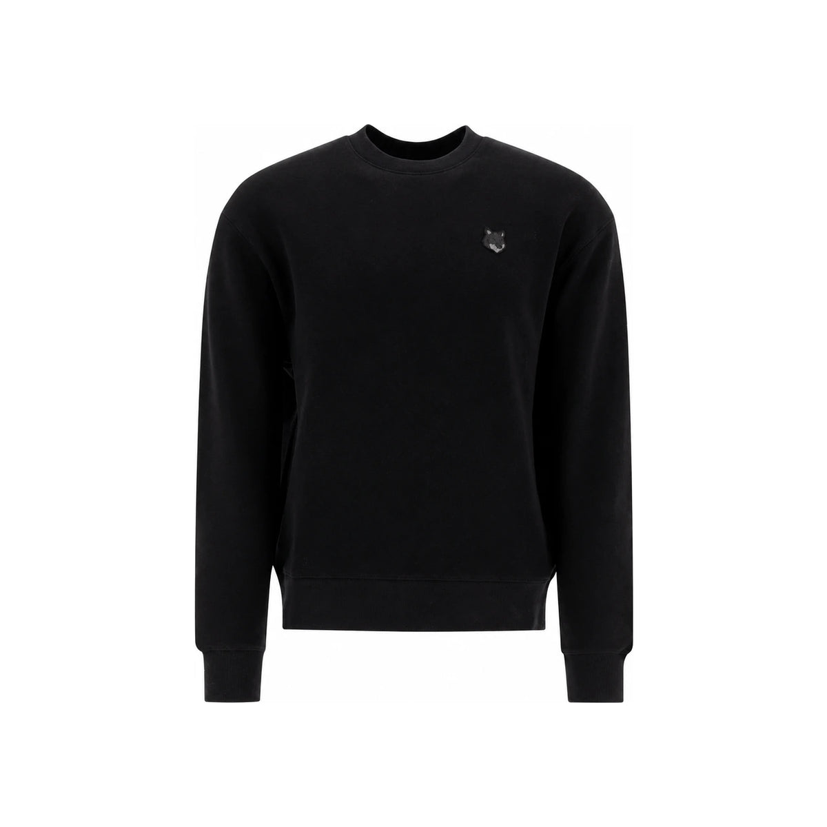 Maison Kitsune Bold Fox Head Patch Sweatshirt for Men Navy C MM00316 KM0321 P199