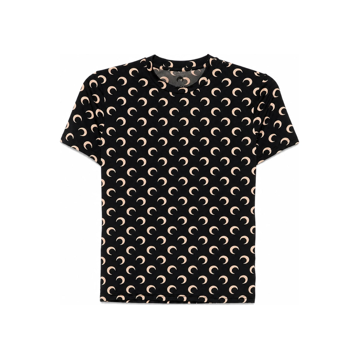 Marine Serre Tan Short Sleeve T-Shirt UTS001 ACJER 0001 IT99