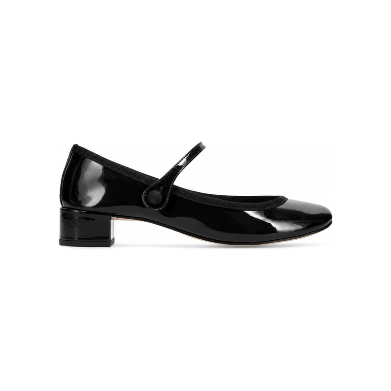 repetto Black Leather Ballet Flats V1413 V410 V1413 V410