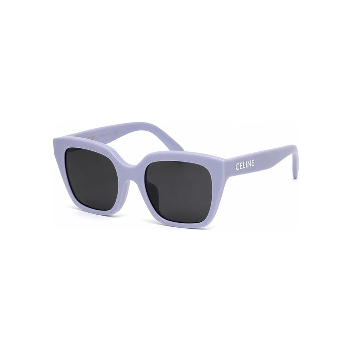 CELINE Monochrom 03 Lilac Square Acetate Sunglasses Asian Fit