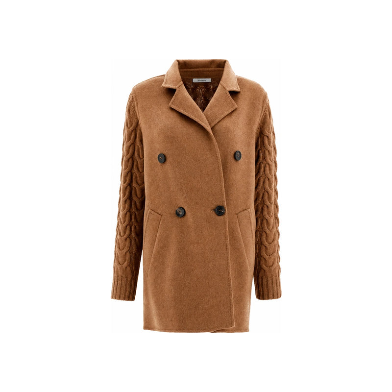 Max Mara Satrafo Sleeve Knit Coat