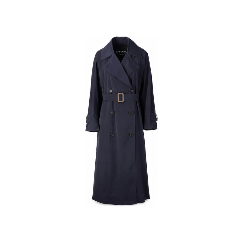 Max Mara Navy STEGOLA Trench Coat