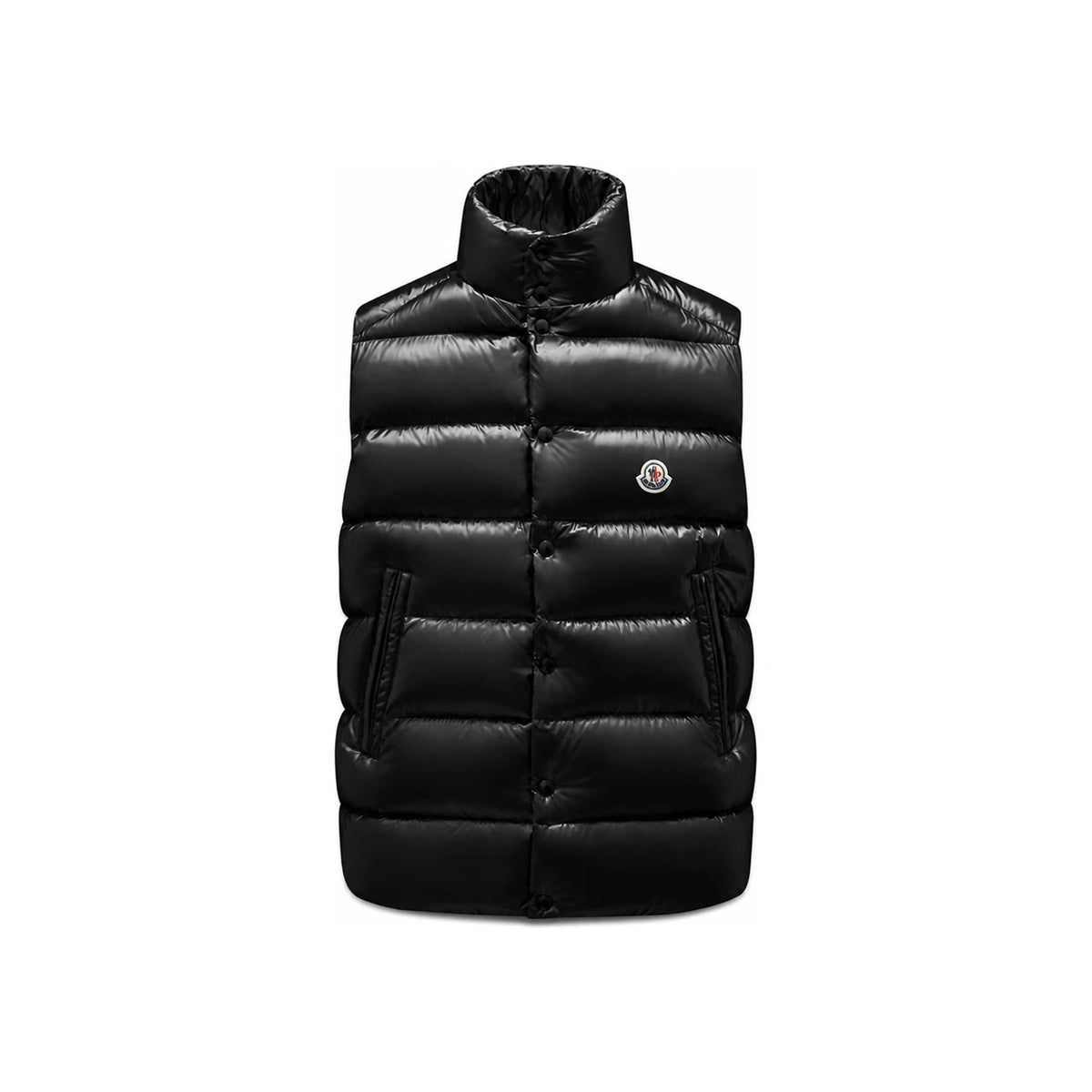 Moncler Black Down Puffer Vest for Men