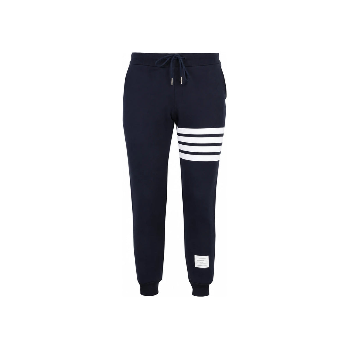THOM BROWNE Navy 4-Bar Cotton Sweatpants Joggers Men