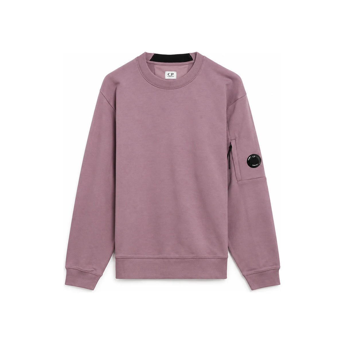 CP Company Diagonal Raised Fleece Crewneck Lens Sweatshirt