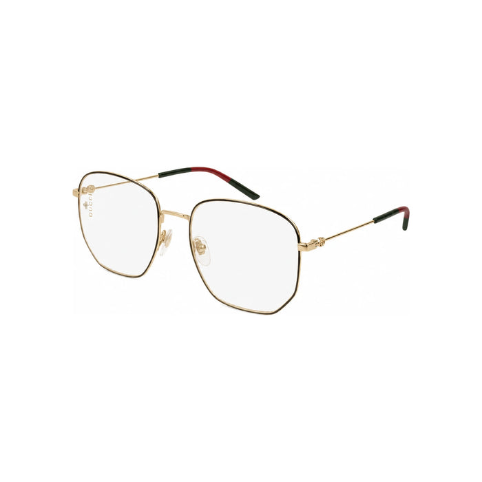 GUCCI Oversized Black Acetate Eyeglass Frames GG0396O 001 Unisex