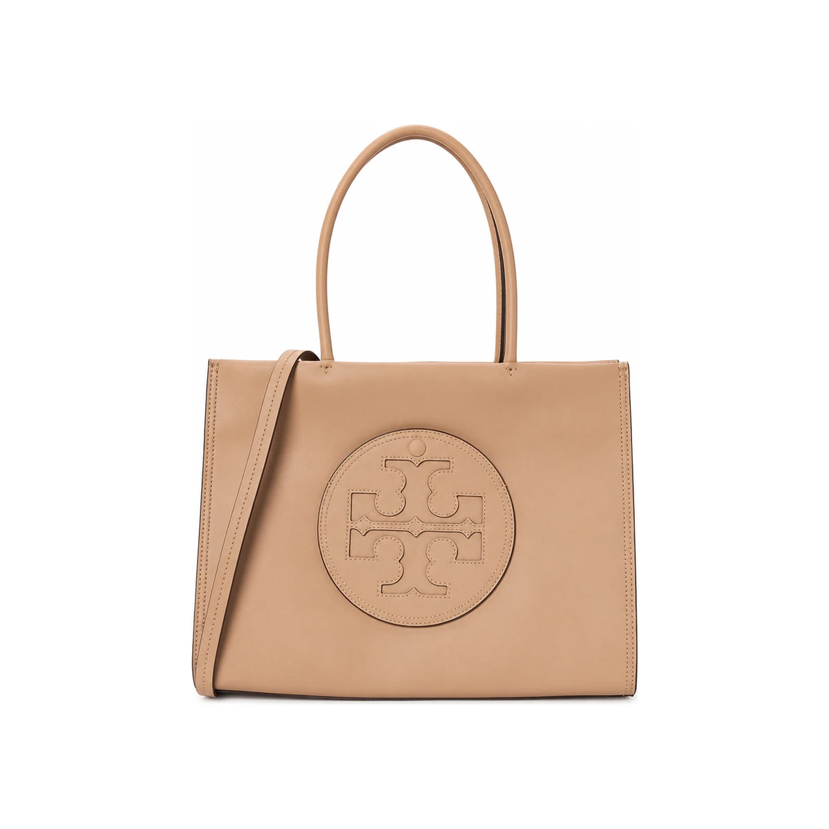 Tory Burch Small Ella Eco Wicker Tote Bag Brown