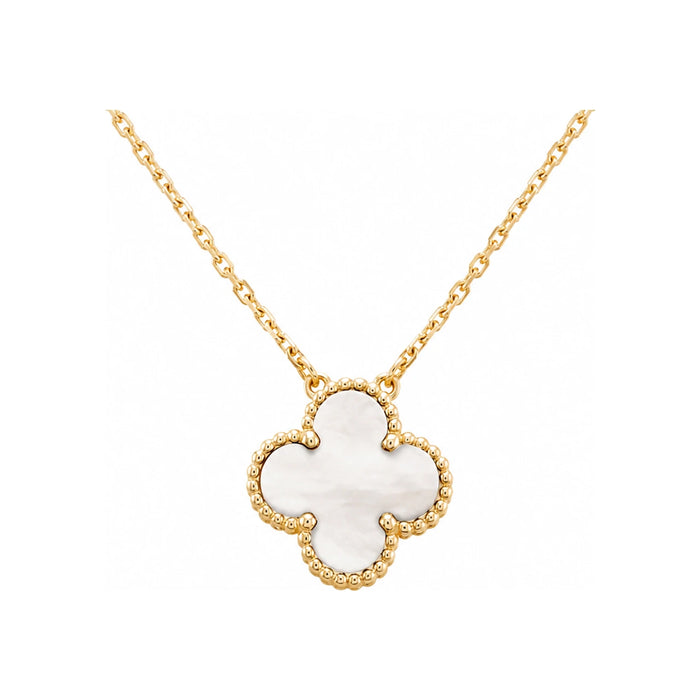 Van Cleef & Arpels Vintage Alhambra Pendant Necklace Gold