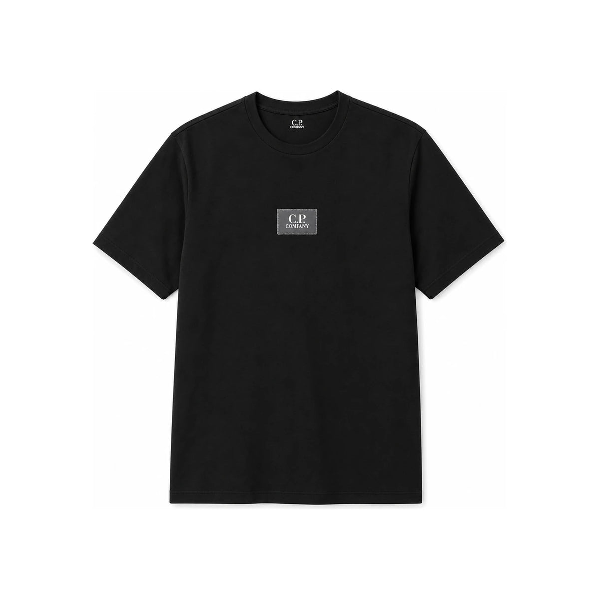 CP Company mercerized jersey twisted small logo short sleeve t-shirt
