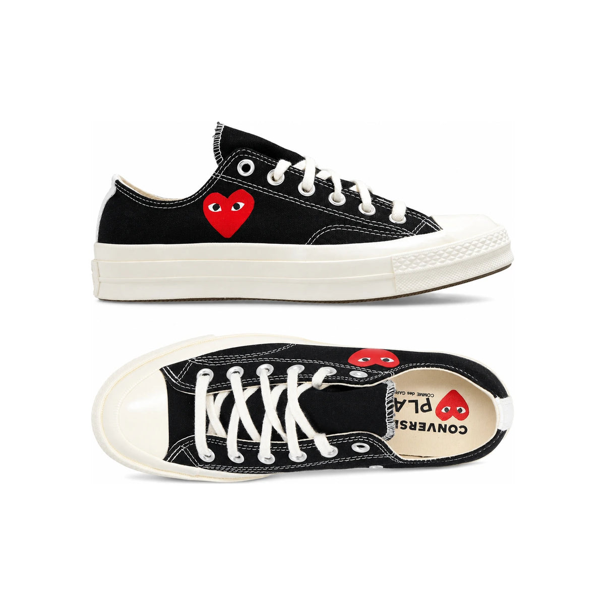 Comme des Garcons Chuck Taylor Low Top Sneakers