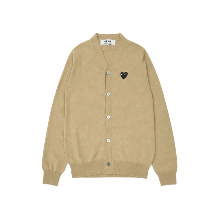 Comme des Garcons Black Heart Patch Unisex Cardigan