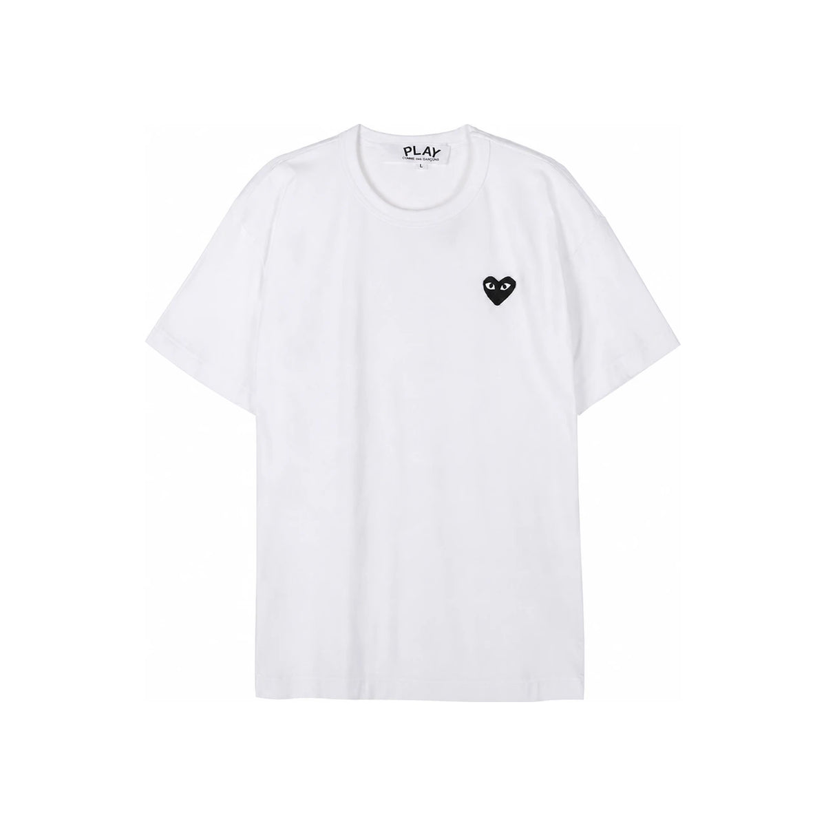 Comme des Garcons Black Heart Patch Unisex Short Sleeve T-Shirt AZ T064 051 2