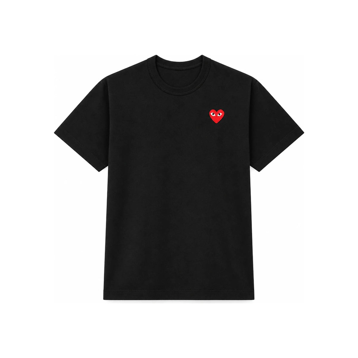 Comme des Garcons Red Heart Unisex Short Sleeve T-Shirt AZ T108 051 1