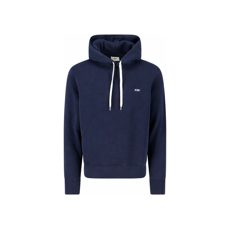 AUTRY Logo Embroidered Hoodie Women's Pullover Sweatshirt HOPM A2JB