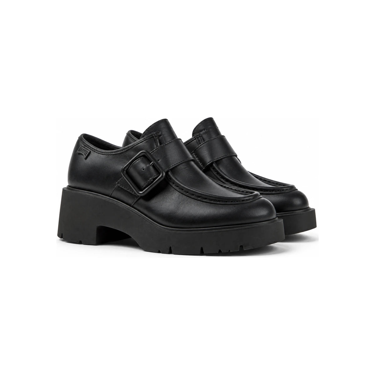 Camper Mila Leather Loafers Black Women’s Shoes