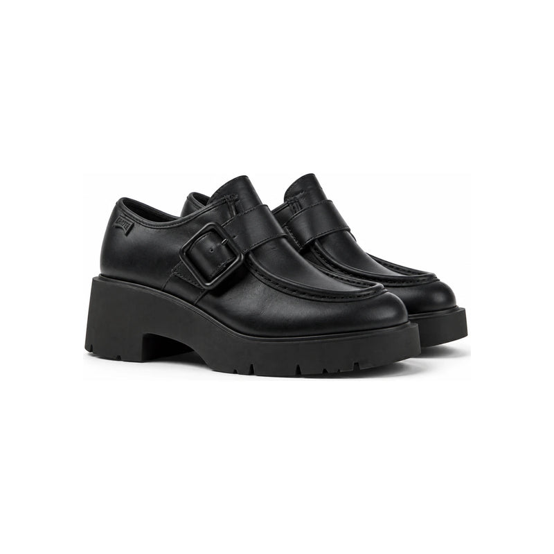 Camper Mila Leather Loafers Black Women’s Shoes
