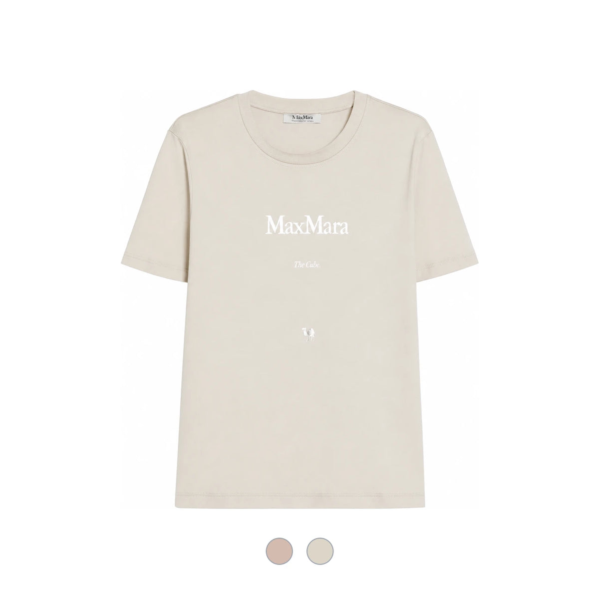 Max Mara QUIETO Graphic Short Sleeve T-Shirt 002