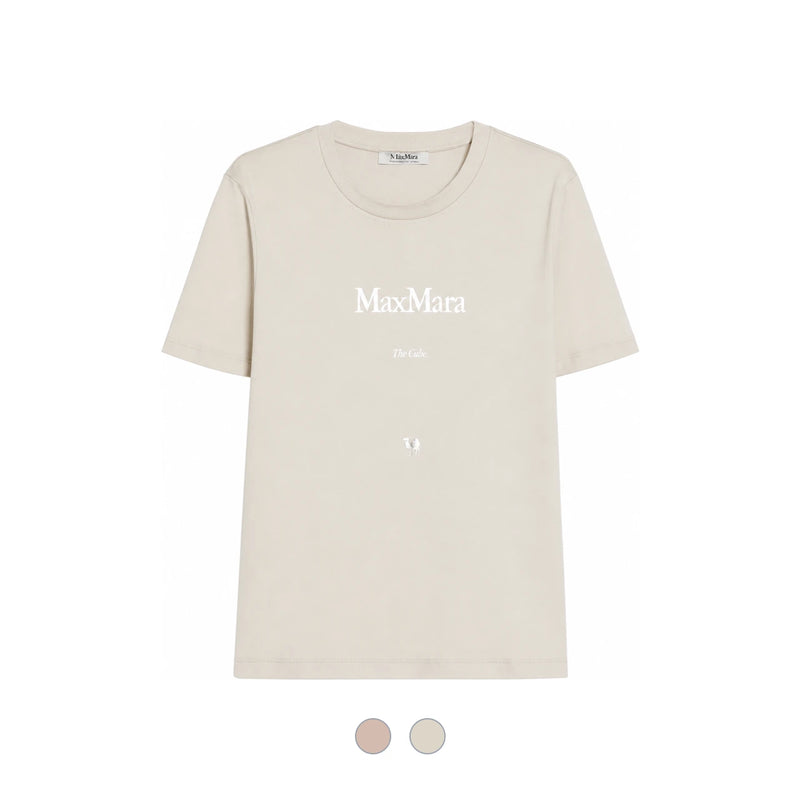 Max Mara QUIETO Graphic Short Sleeve T-Shirt 002