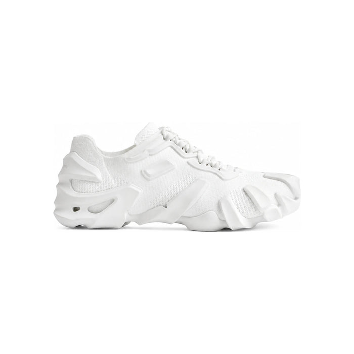Bottega Veneta Men’s Flex Low-Top Sneakers Gray Leather