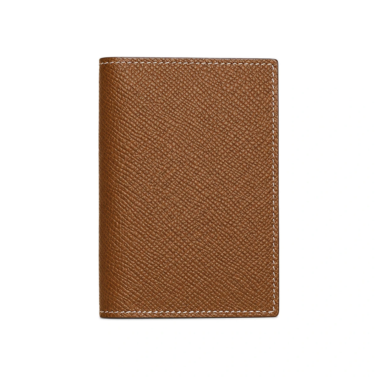 HERMES Epsom Leather Euclide MC2 Card Holder Gold