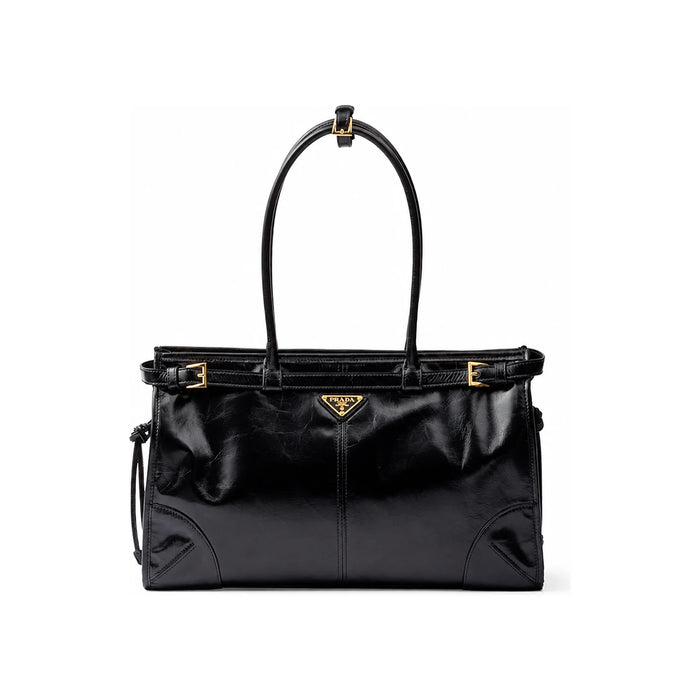 PRADA Bony Large Leather Shoulder Bag 1BA433 2CYR F0002