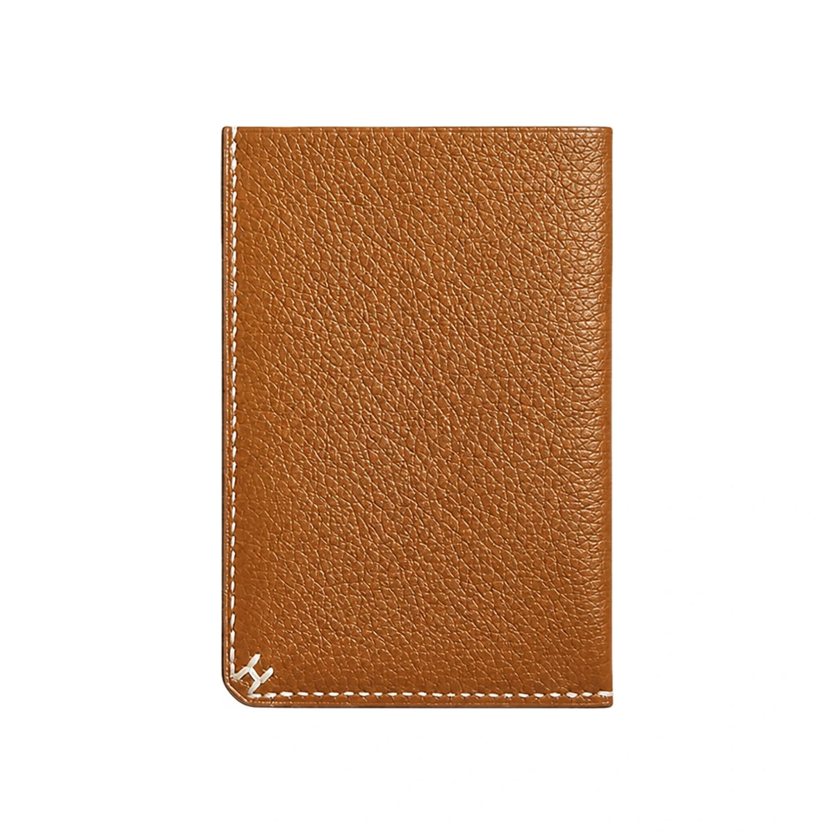 HERMES H Sellier Card Holder Wallet Gold H084859CA37