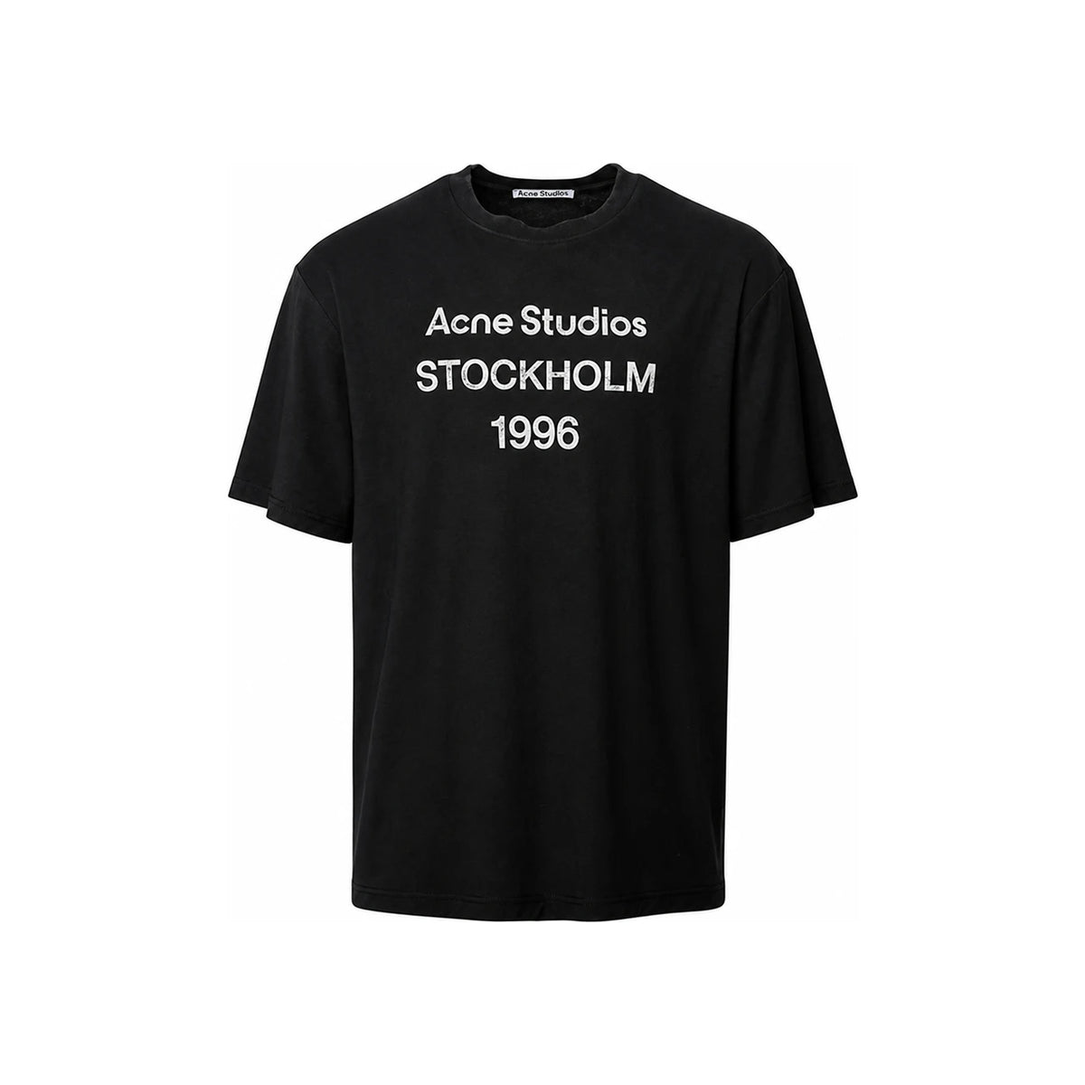 Acne Studios Women’s Logo Print T-Shirt Fade Black