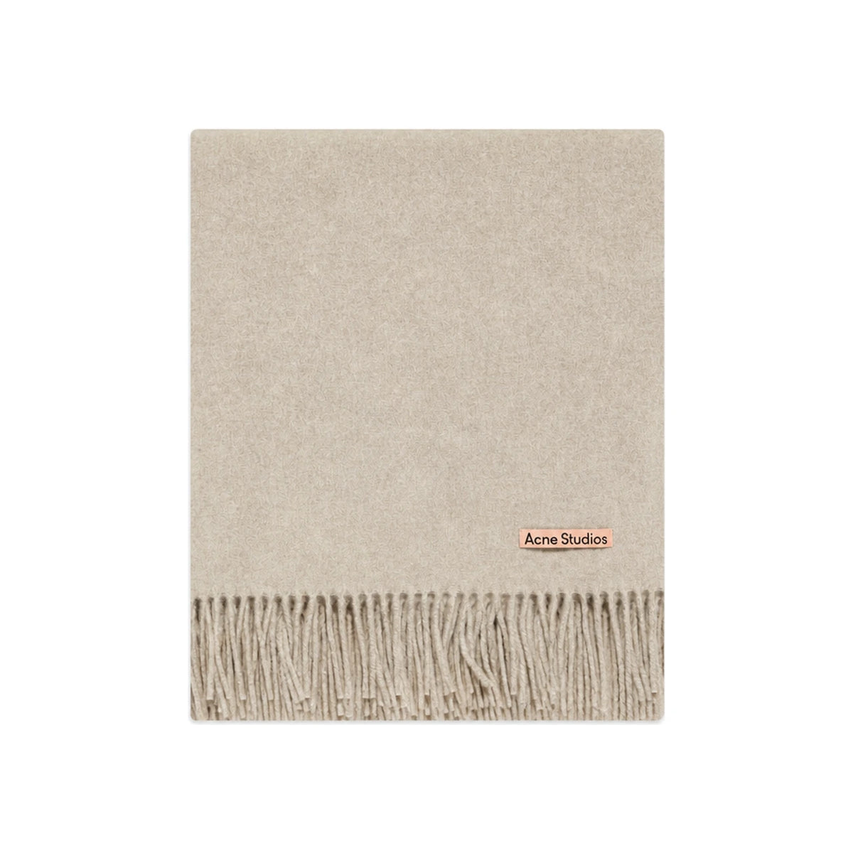 Acne Studios Canada Wide Scarf Oatmeal Melange Unisex Wool CA0209 633