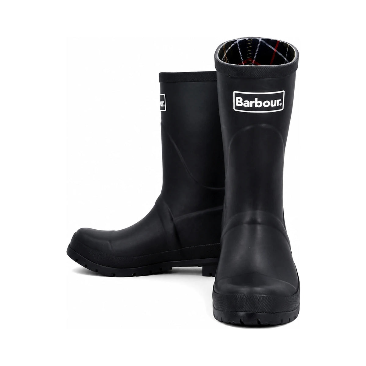 Barbour Black Banbury Wellington Mid Rain Boots