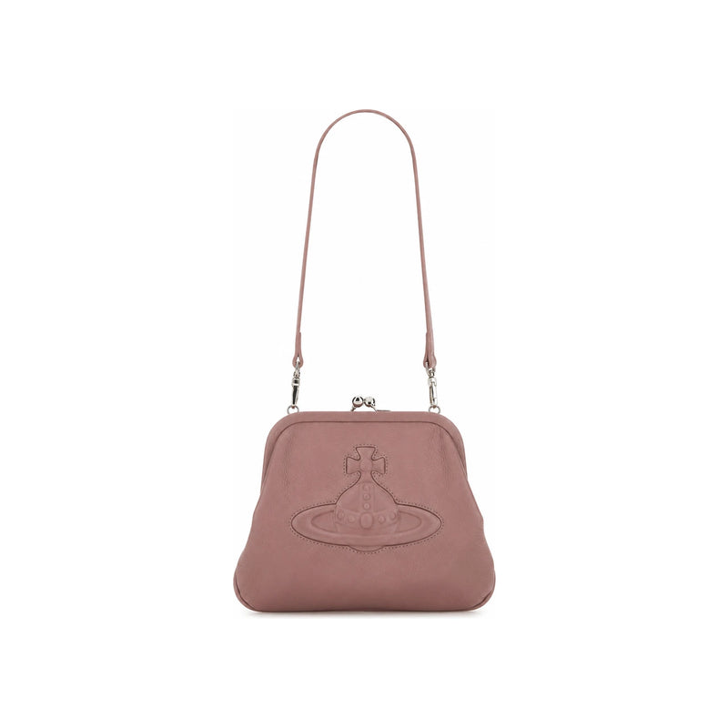 Vivienne Westwood Black Leather Women’s Crossbody Bag