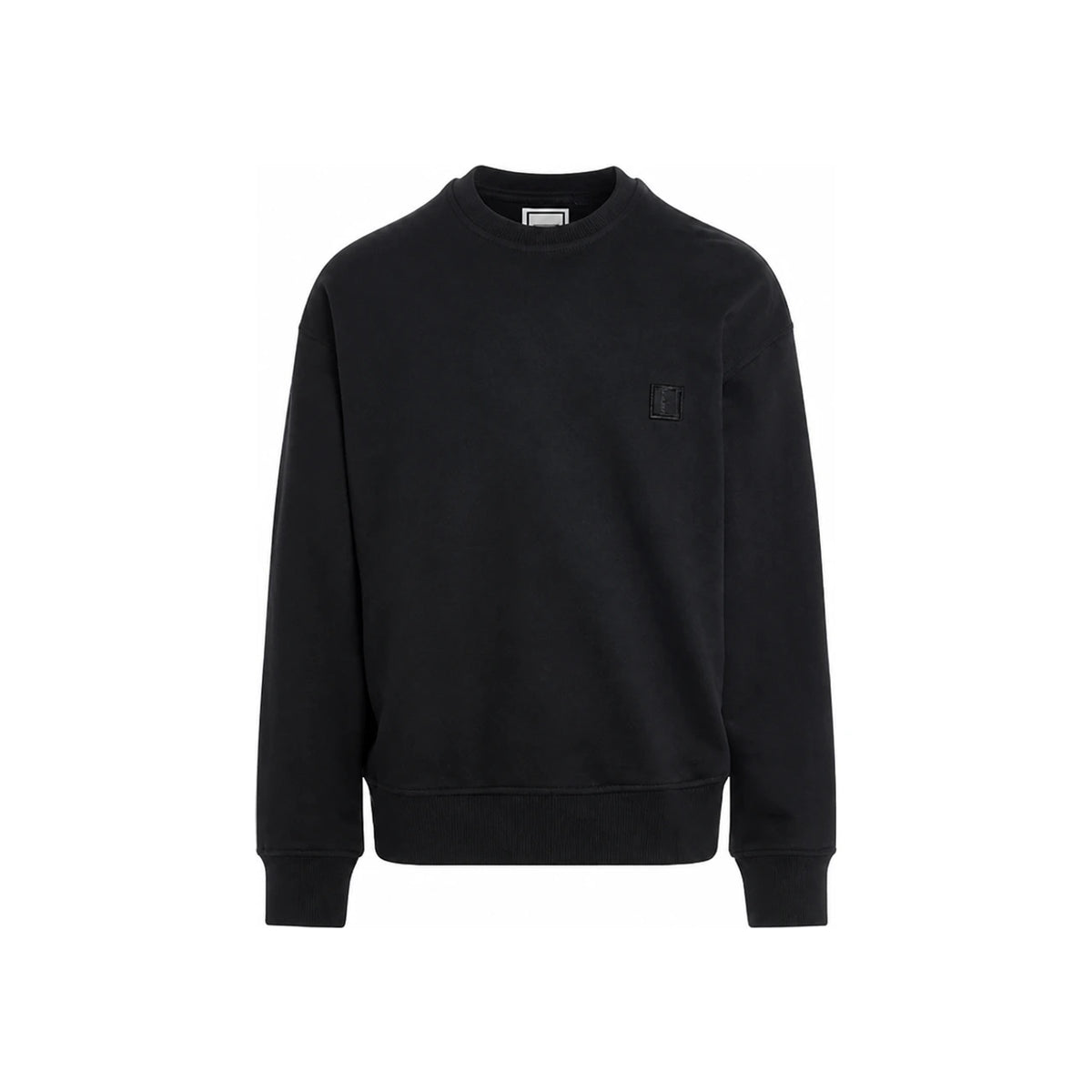 WOOYOUNGMI Glow-in-the-Dark Jellyfish Back Logo Sweatshirt Black