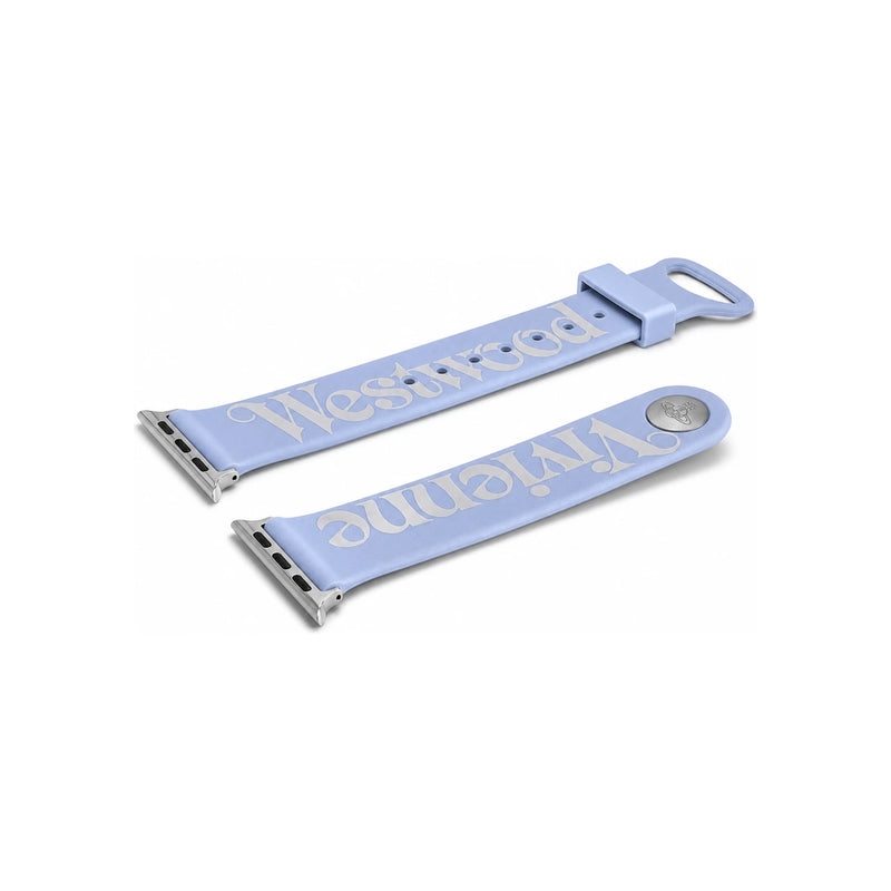 Vivienne Westwood Sky Blue Silicone Apple Watch Strap 38/40/41mm VVS33PBL