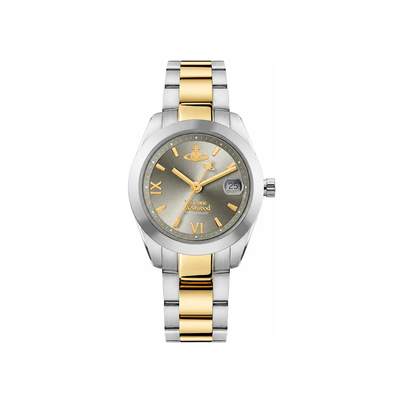 Vivienne Westwood silver-tone metal quartz watch 28mm for women VV292GYSG
