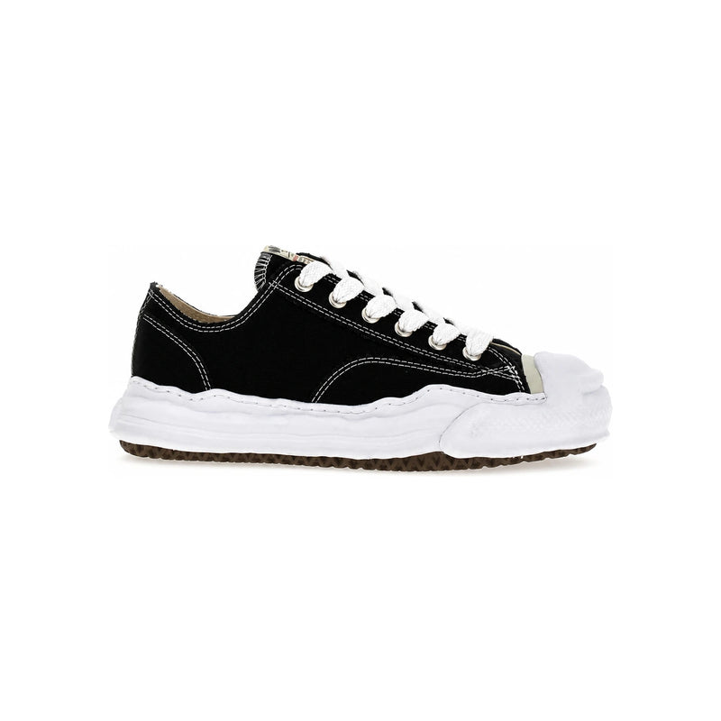 Maison Mihara Yasuhiro Hank OG Sole Canvas Low Top Sneakers Black