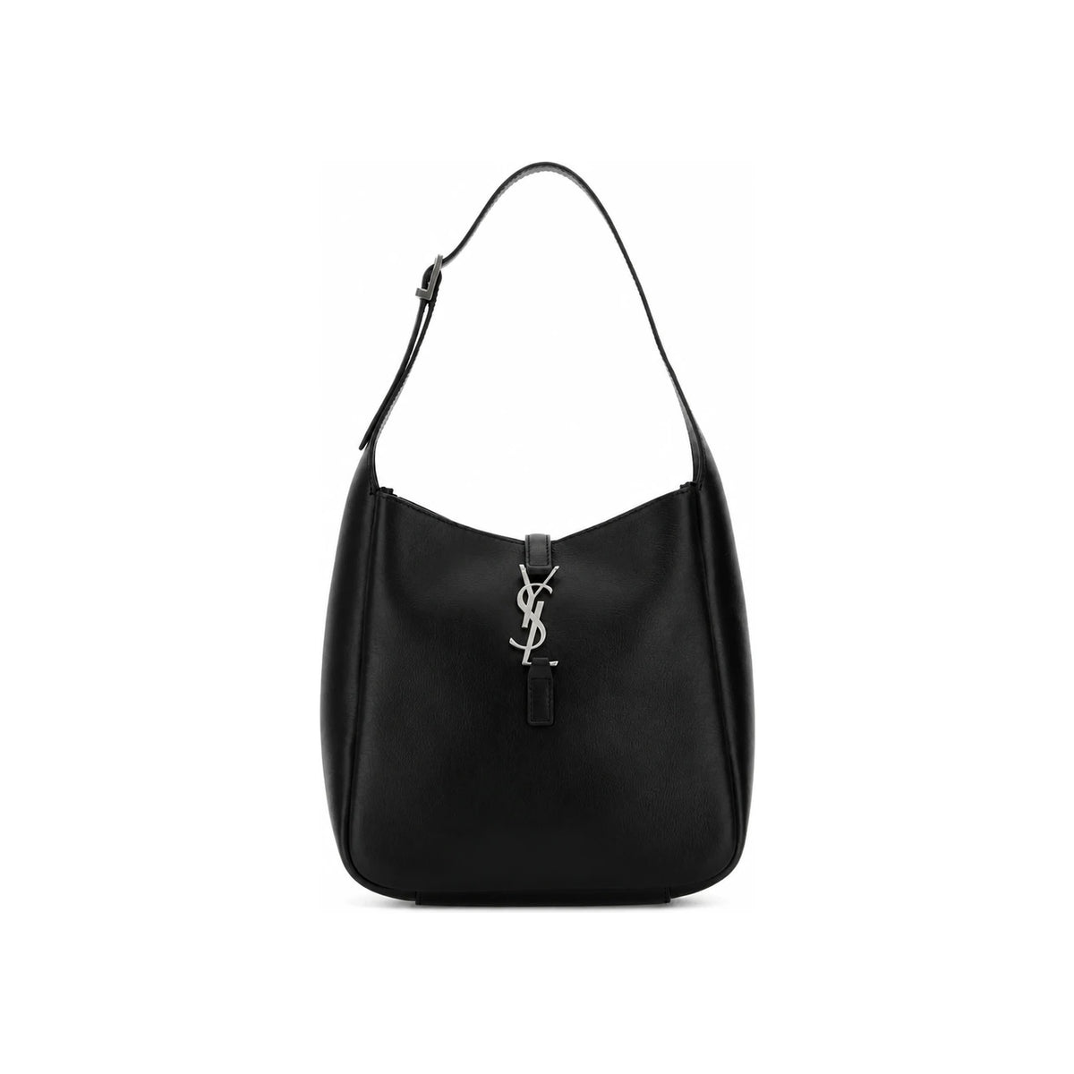 Saint Laurent Grain Leather Soft Small Shoulder Bag Black 713938 AACQG 1000