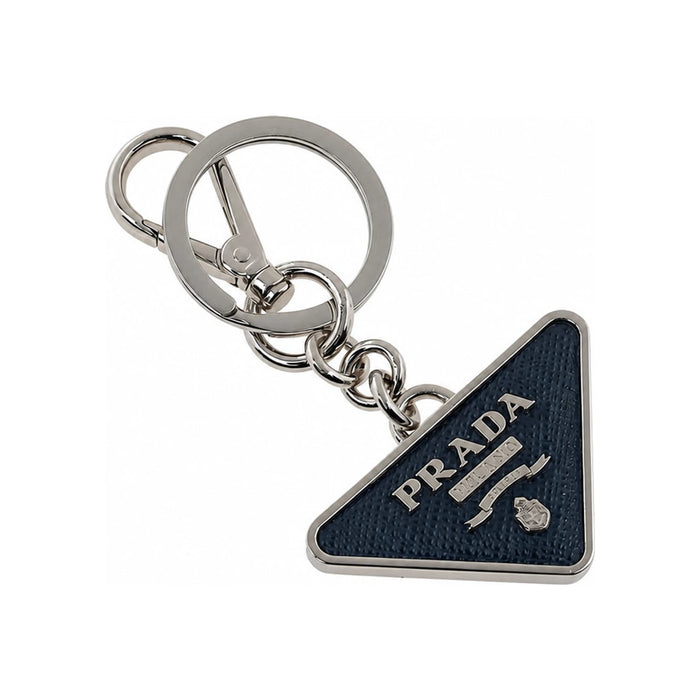 PRADA Men's Saffiano Leather Keychain 2PP080 053 F0216