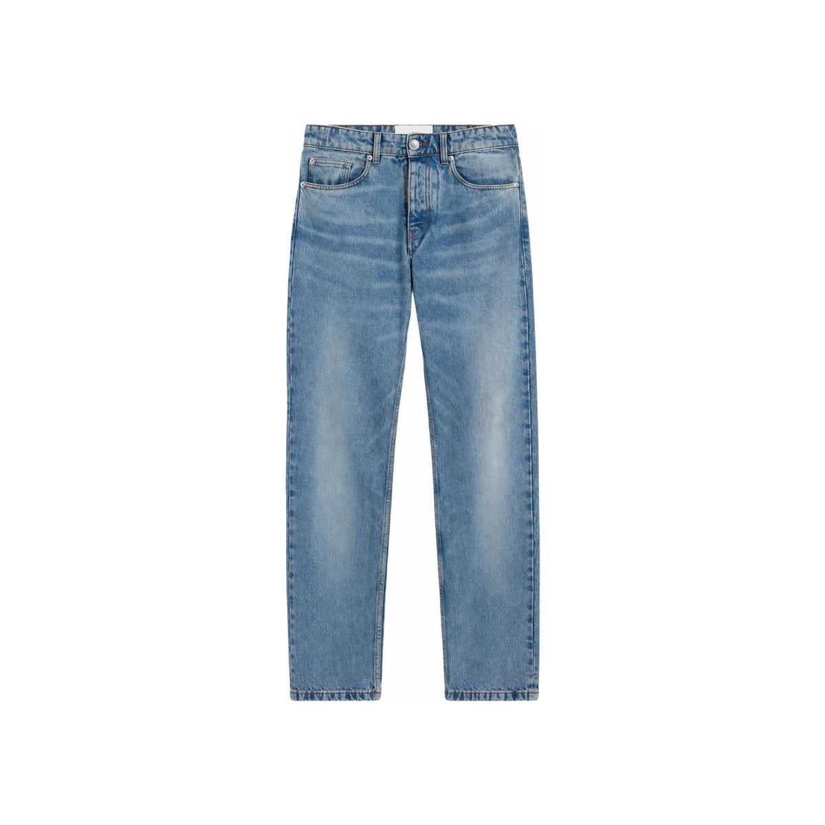 AMI Classic Fit Denim Jeans Navy
